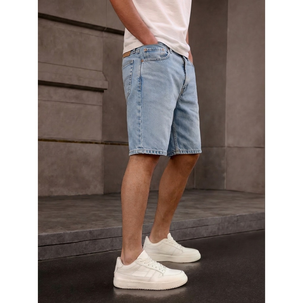 Vtg Levi 550 Relaxed Fit Jorts Mens 34 Blue Denim Shorts Skater Style Baggy Y2K